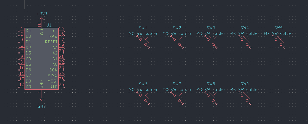 Keyboard Design Part 3 - Schematic Capture