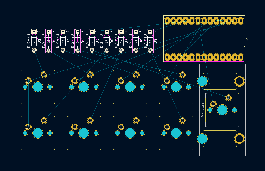 Keyboard Design Part 4 -  PCB Layout