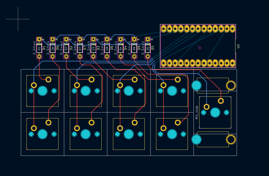 Keyboard Design Part 4 -  PCB Layout