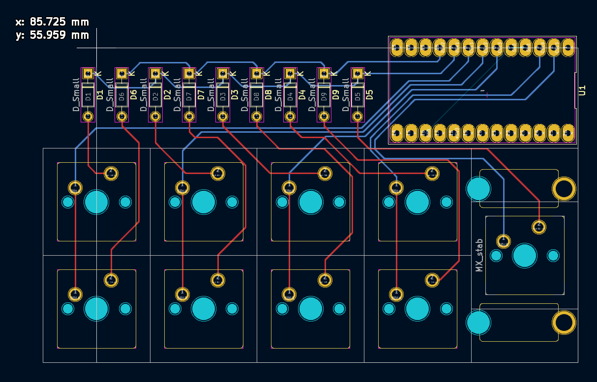 Keyboard Design Part 4 -  PCB Layout