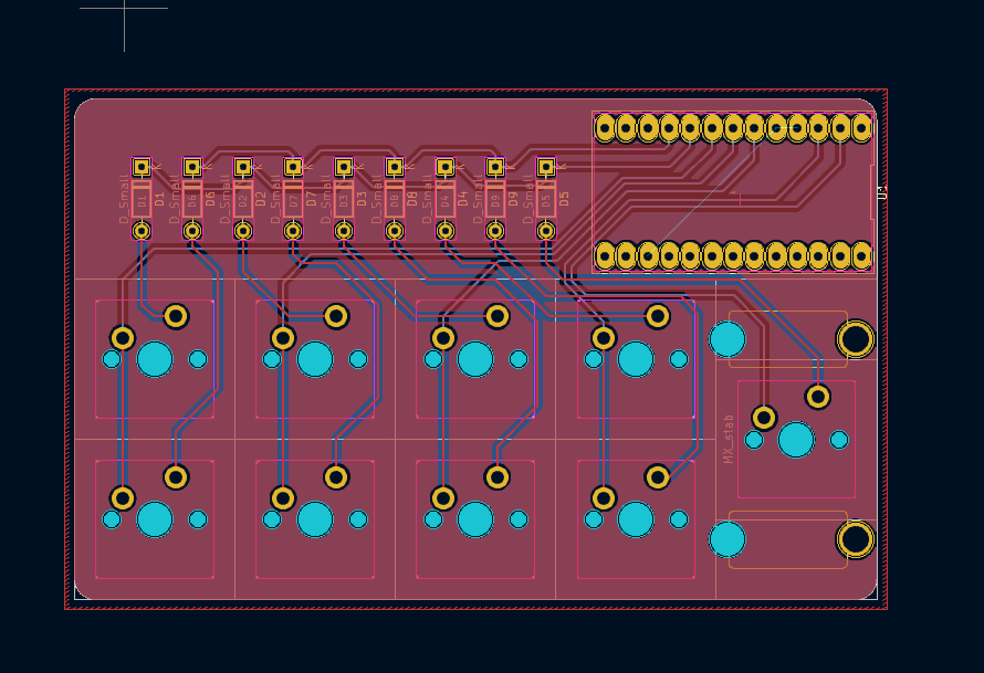 Keyboard Design Part 4 -  PCB Layout