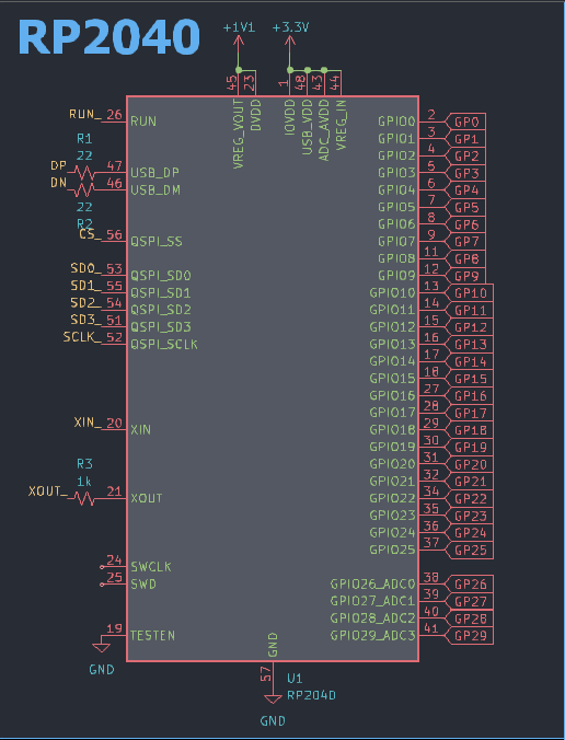 Keyboard Design Part 6 - On-Board MCU - Schematic Capture