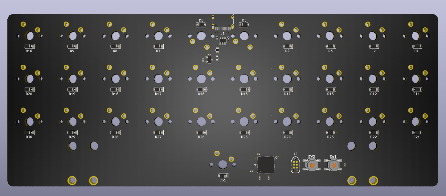 Speedrunning Keyboard PCB Design or: How I Learned to Stop Worrying and Love the STM