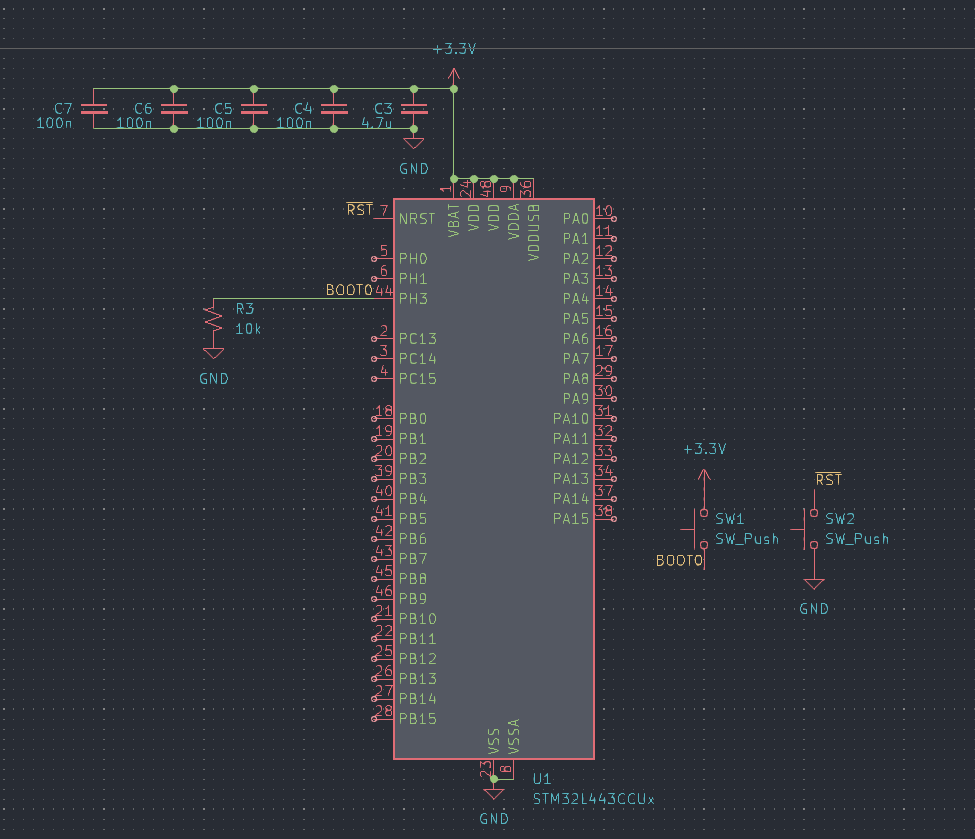 Speedrunning Keyboard PCB Design or: How I Learned to Stop Worrying and Love the STM