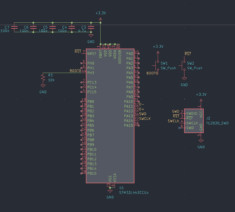 Speedrunning Keyboard PCB Design or: How I Learned to Stop Worrying and Love the STM